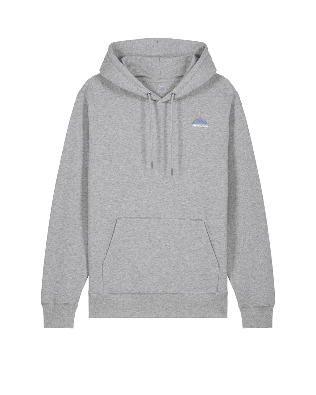 Igneous Core Collection heather grey tracksuit organic cotton