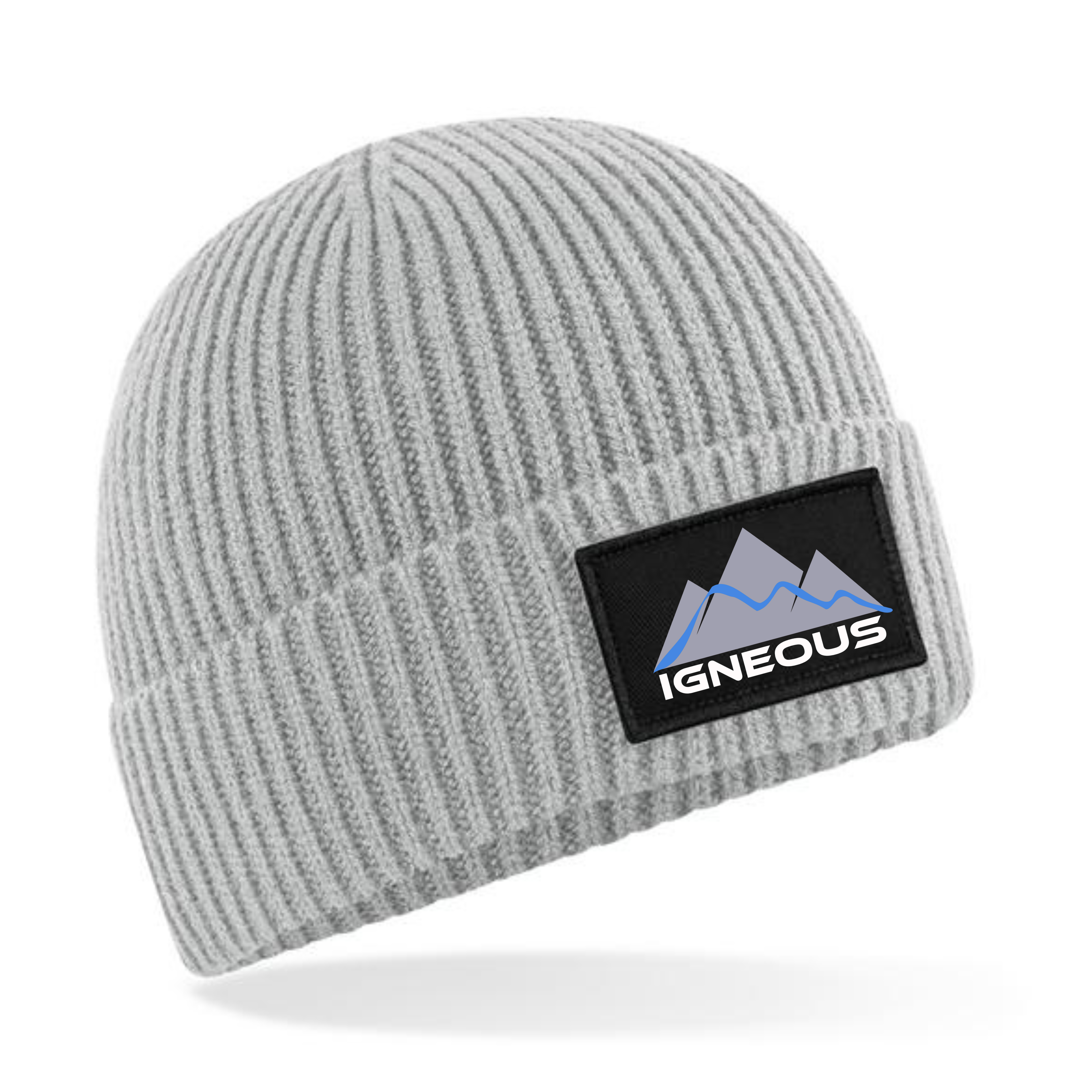 IGNEOUS Ribbed recycled Beanie