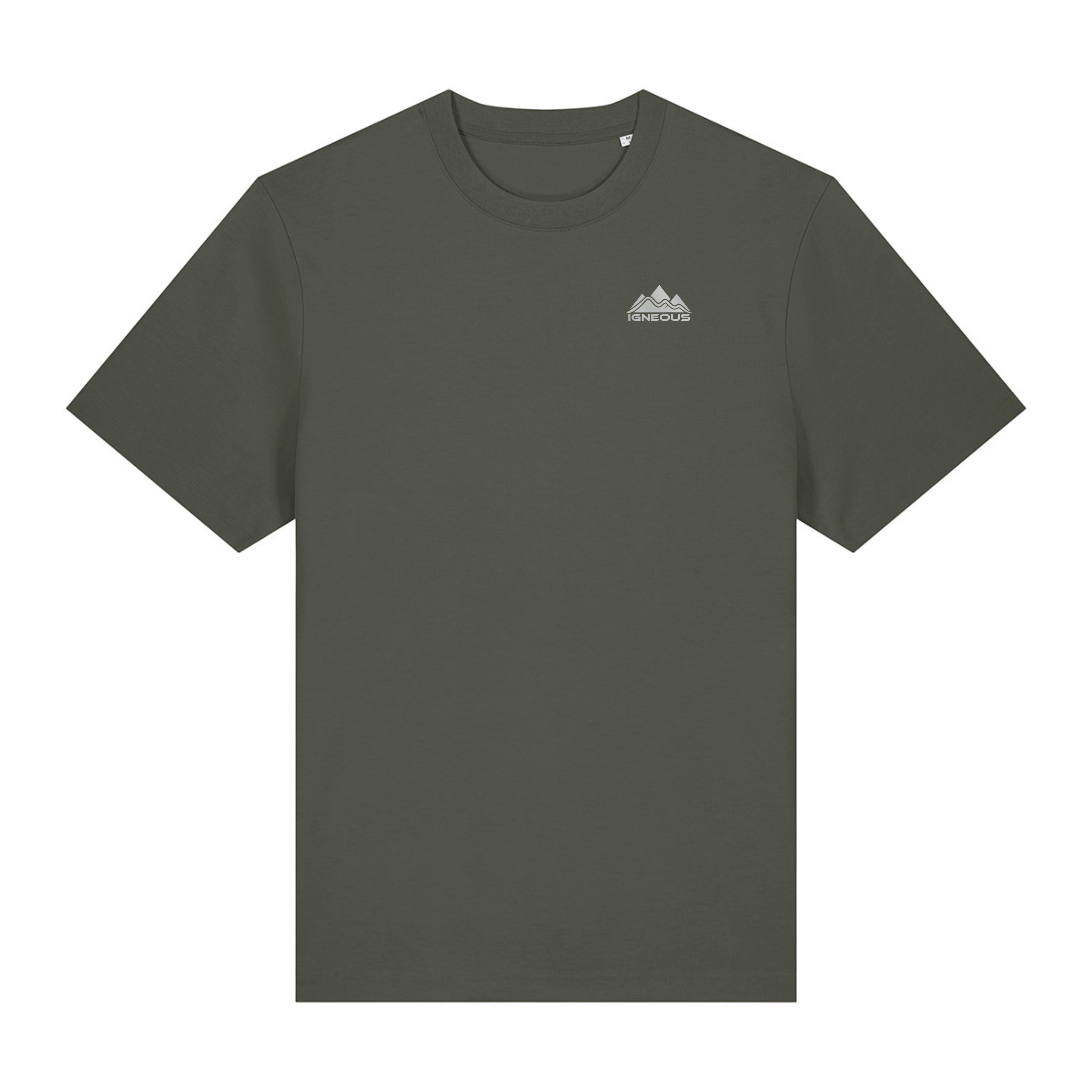 Mens IGNEOUS ORGANIC COTTON T-SHIRT green