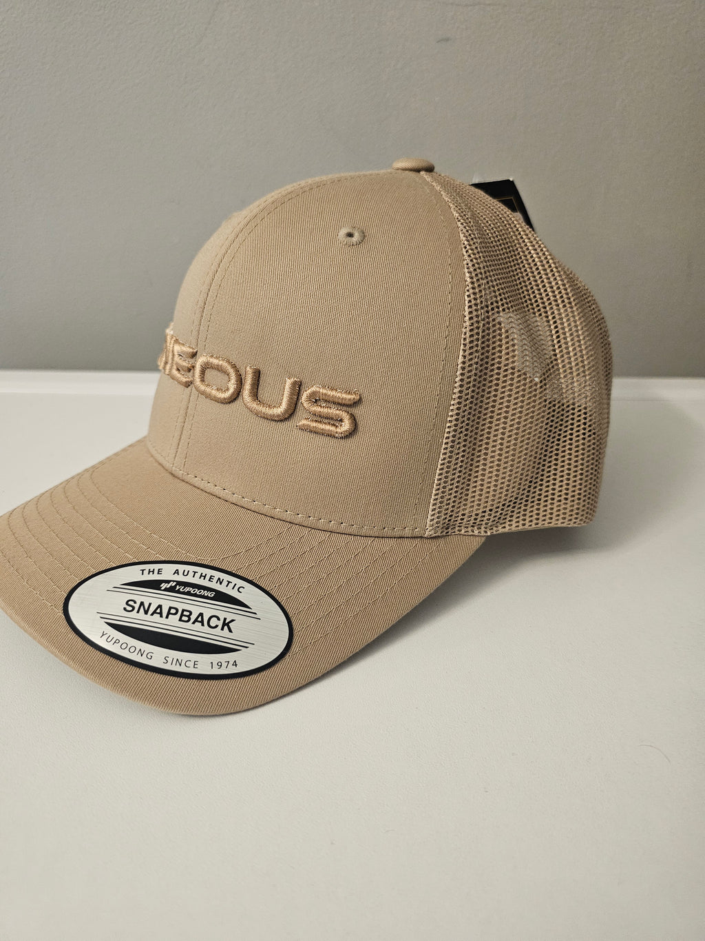 IGNEOUS Snapback Cap cream
