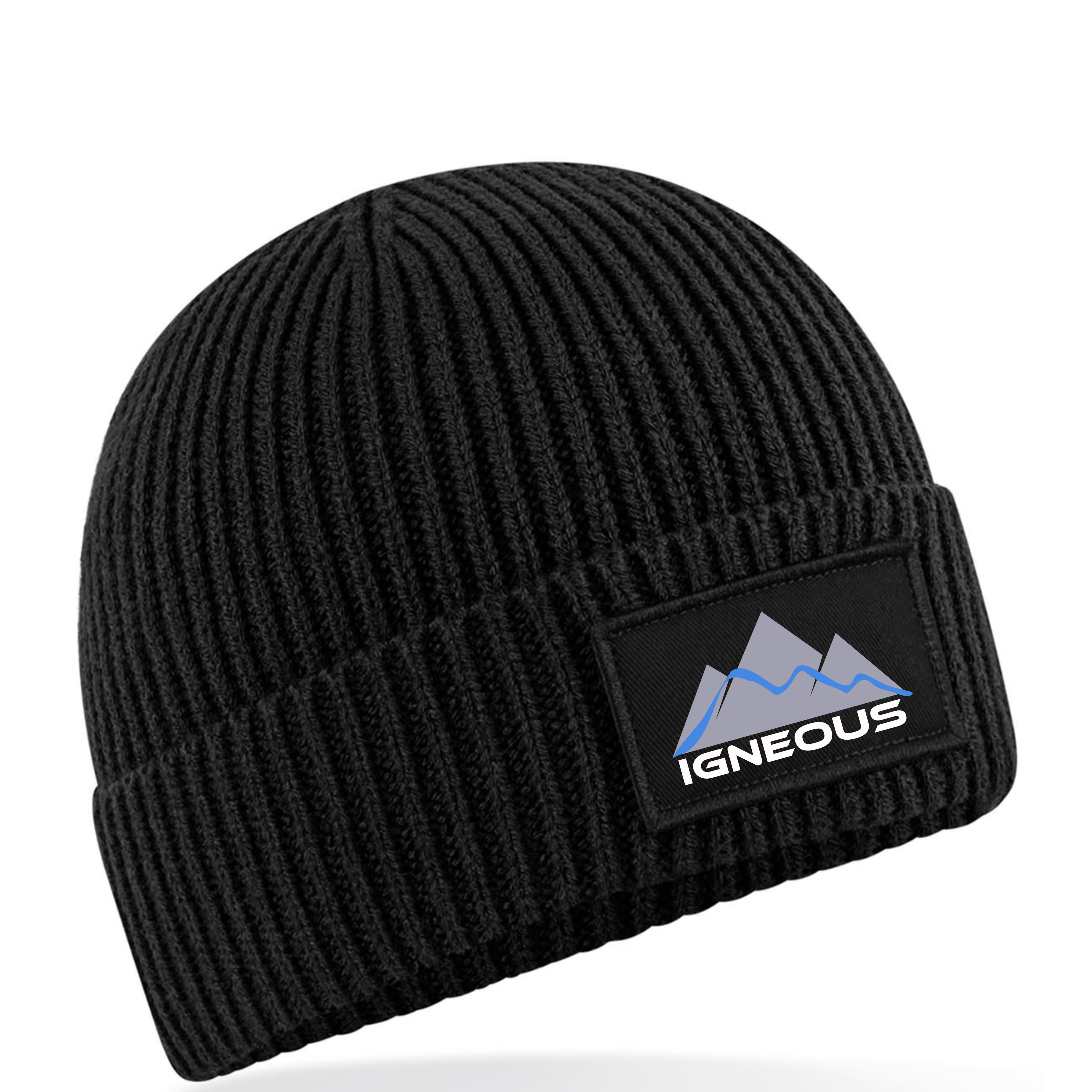 IGNEOUS Ribbed Knit Beanie