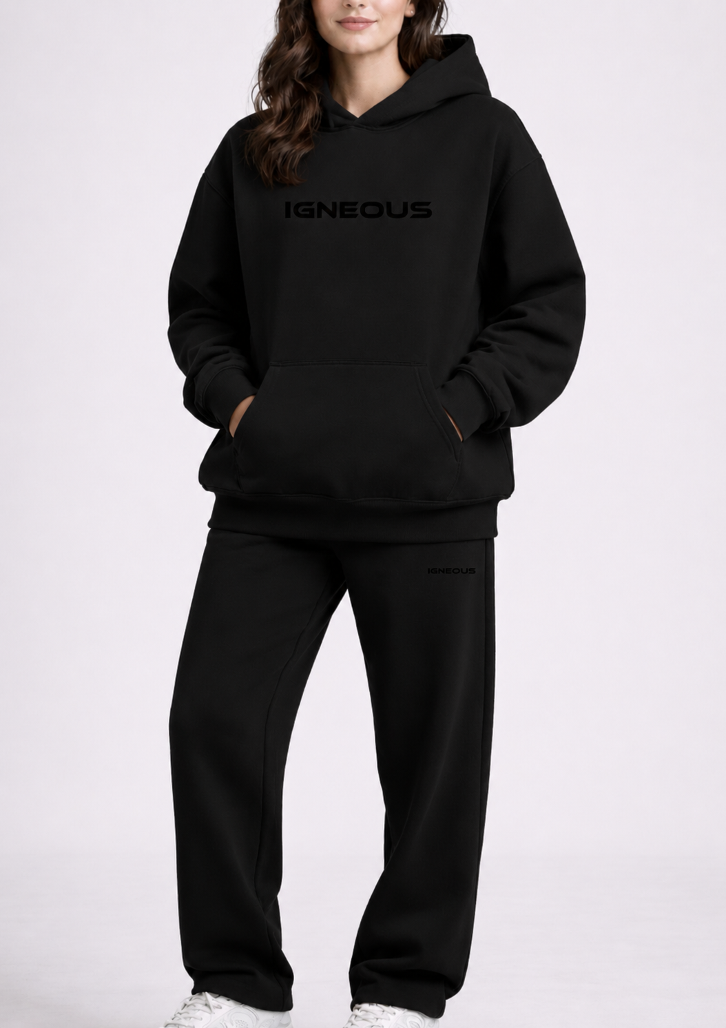 OVERSIZED IGNEOUS HOODIE BLACK