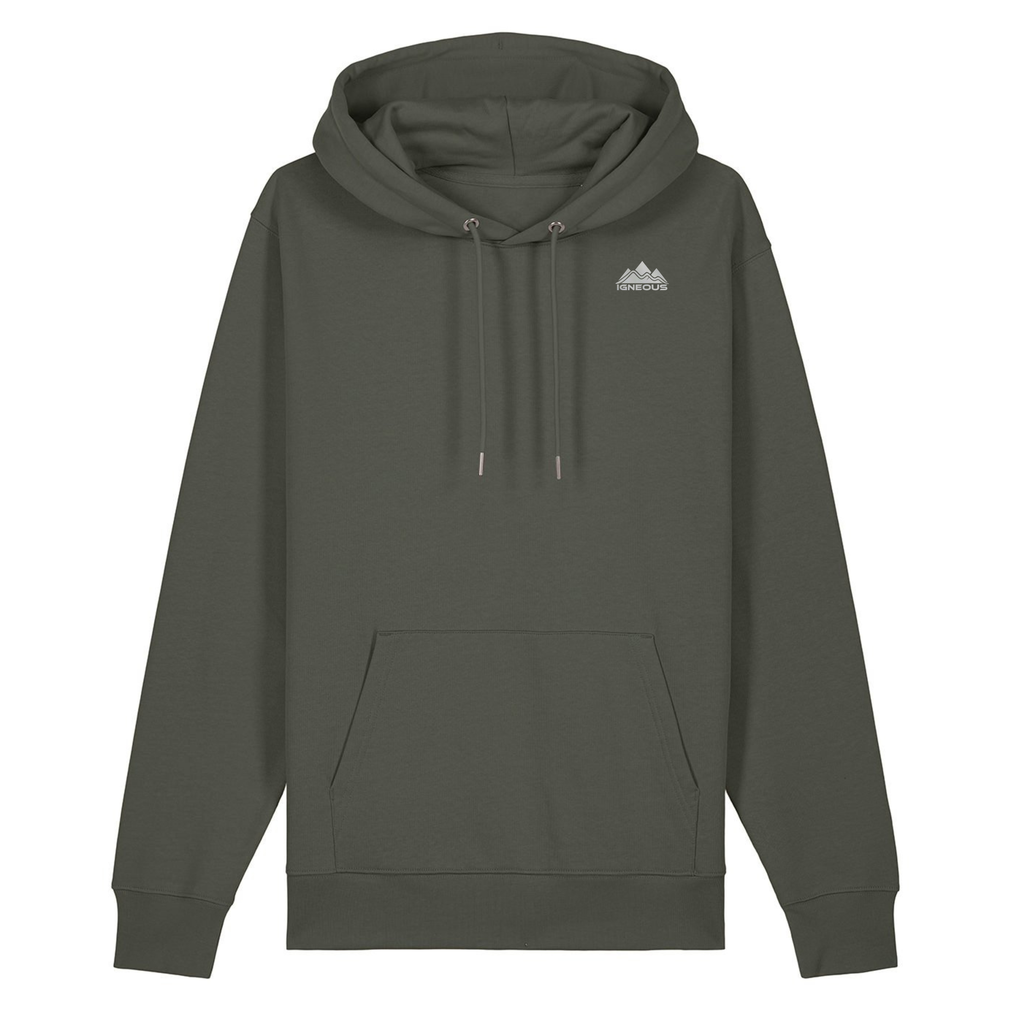 Mens IGNEOUS Core Collection green tracksuit organic cotton